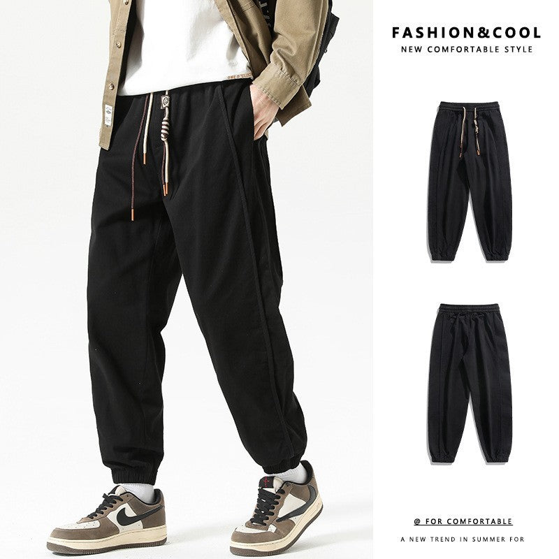 Men Sweatpants Spring and Autumn Men's Pants Army Green Fashion Brand Casual Trousers Spring Sports Pants
