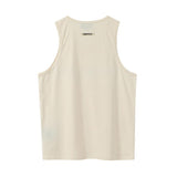 Fog Essentials Vest Fashion Brand Fear Of God Double Line Essentials Letter T-shirt Vest Fog High Street Bottoming Shirt Men