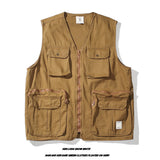Men Shirts Frock Vest Men's Summer Vintage Vest Waistcoat Overcoat