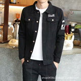 Denim Shirts Spring and Autumn Men's Denim Coat