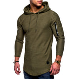 Man Tanks Long-Sleeved T-shirt Men's Casual Bottoming Shirt T-shirt