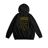 In Memory of Kobe Hoodie Kobe No. 24 Sweater Casual Loose plus Size