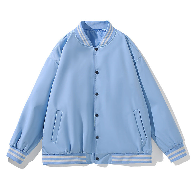 Varsity Jacket Stand Collar Jacket Baseball Uniform
