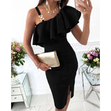 Women Exotic Dresses off-the-Shoulder Strap Dress