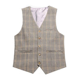 Tuxedo Vests Autumn and Winter Suit Vest Men's Retro Style Slim Fit Leisure Professional Formal Suit Vest Fashion