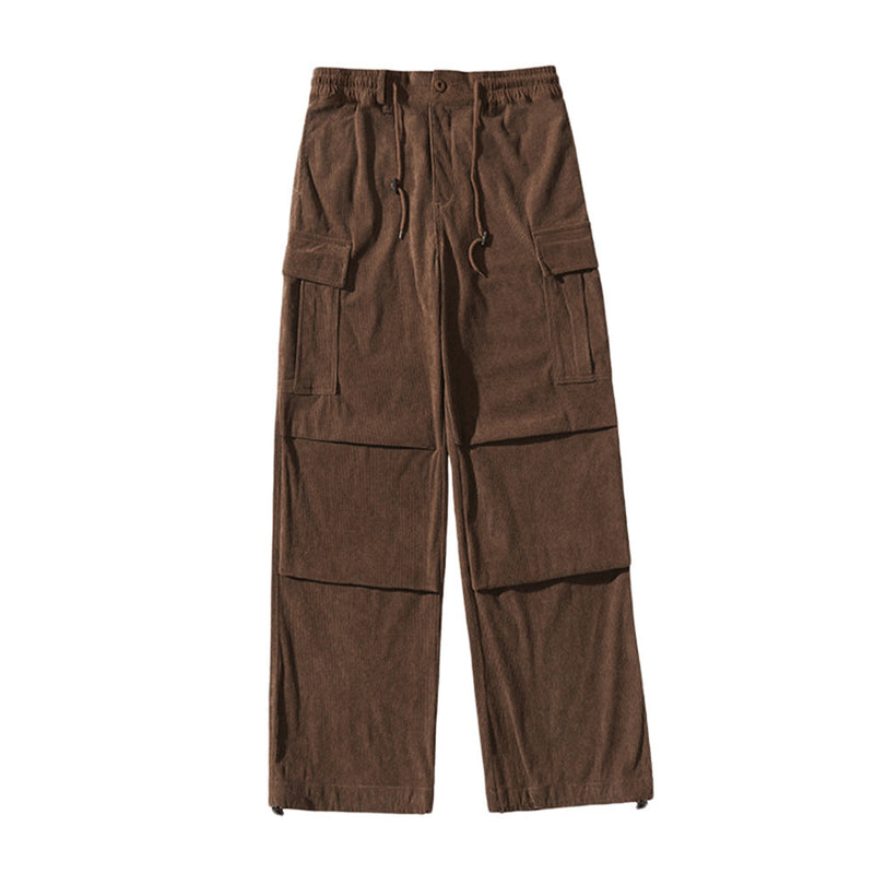 Men Cargo Pants Winter Tide Cargo Pants Men Loose Casual Trousers