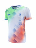Cricket T Shirt Badminton Clothing Men's Short Sleeve Badminton Sports Training Wear