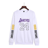 In Memory of Kobe Hoodie Kobe Men and Women Fashion Casual Fleece-Lined Crew Neck Sweater