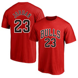 Chicago Bulls T Shirt Training Wear Round Neck Short Sleeve