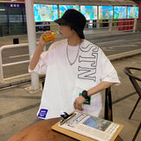 Men's T-Shirt Summer Short-Sleeved T-shirt Printed Top