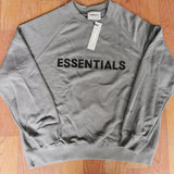 Fog Sweatshirt Letter Crew Neck Sweater Trendy Loose Large Size Retro Sports Top Fear Of God essential