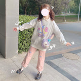 Gothic Lolita Harajuku Style Clothing Floral Print Long Sleeve Pullover