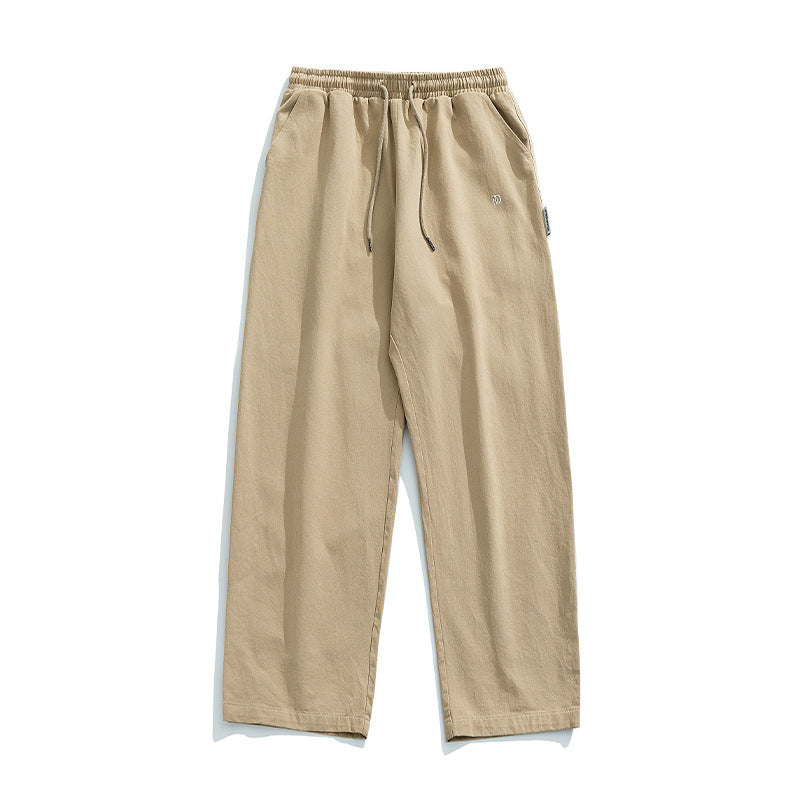Men Cargo Pants Casual Pants Men's Spring Loose Cotton Trousers