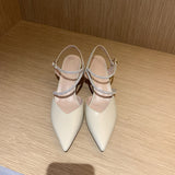Nude Wide Fit Block Heels