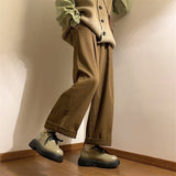 Men's Suit Pants Men's Draping Effect Oversize High-Grade Loose Pants