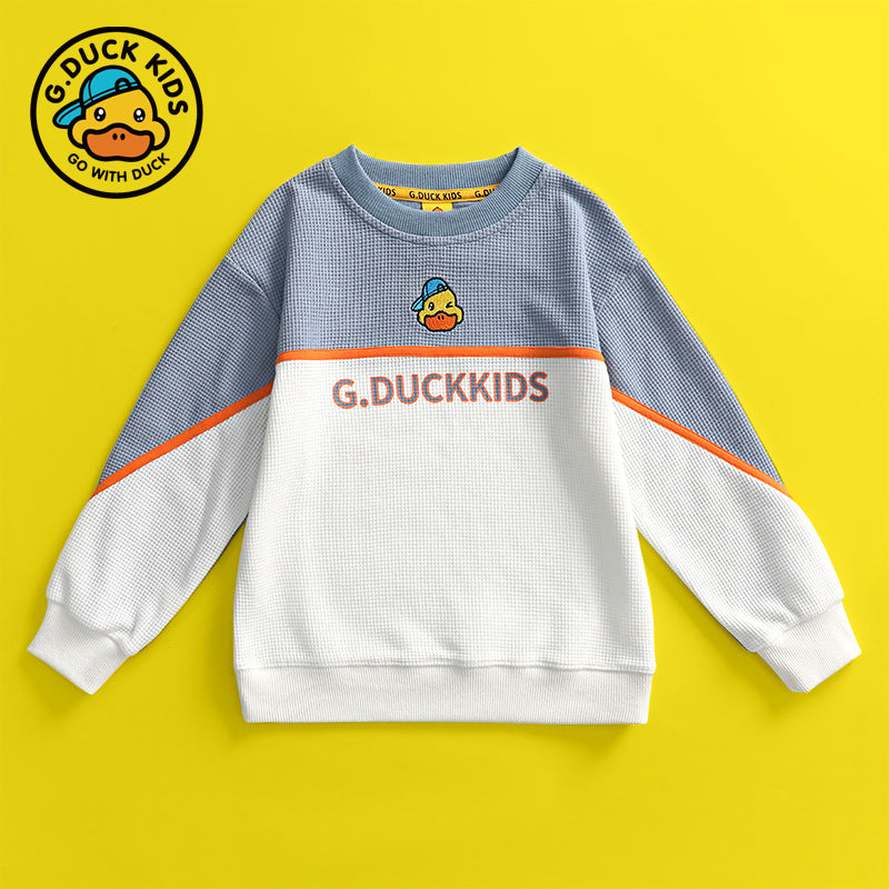 Children Hoodie Sweatshirts Autumn Men Older Kids' Long Sleeve T-shirt