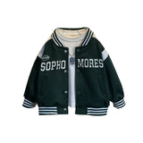 Toddler Boys Jackets Boys' Jacket Autumn Baseball Uniform Children