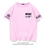 In Memory of Kobe T Shirt Sports Short Sleeve Cotton Summer