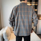 Denim Shirts 2022 Autumn Shirt Men's Long-Sleeved Jacket