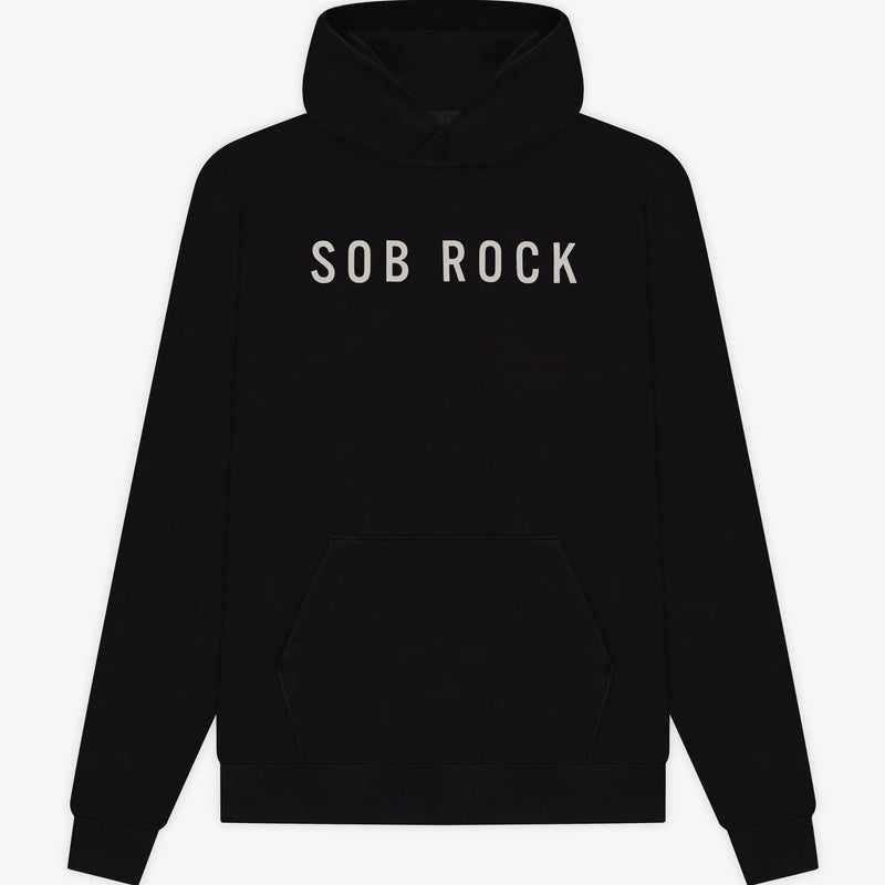 Fog Sob Rock Hoodie Hooded Fleece Drop Shoulder Loose Men's Women's Pullover