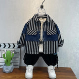 Toddler Boys Jackets Boys Autumn Wear Denim Jacket Children