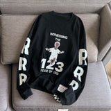 Rrr123 Sweatshirt Personality Printed Loose Sweatshirt