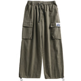 Men Cargo Pants Loose Large Size Spring and Autumn