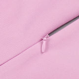 Emily Ratajkowski Dress Long Sleeve Stretch Knitted Dress