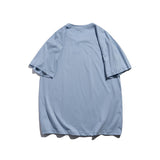 Men T Shirt Summer Casual Tops Cartoon Rabbit Rhinestone Hot Fixed Short Sleeve T-shirt