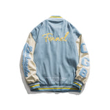 Varsity Jacket for Men Baseball Jackets Spring Fashion Unisex Tops Casual Fashionable