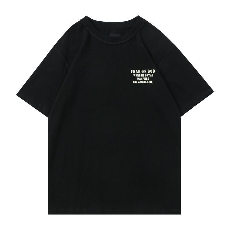 Fog T Shirt Spring/Summer Printed Short Sleeve Fear Of God