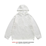 Men Sun Protection Clothing  Men Summer Sun Protection Clothing Couple Hooded Casual Coat
