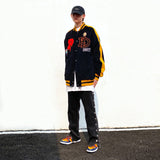 All Star Varsity Jacket Embroidered Corduroy Jacket