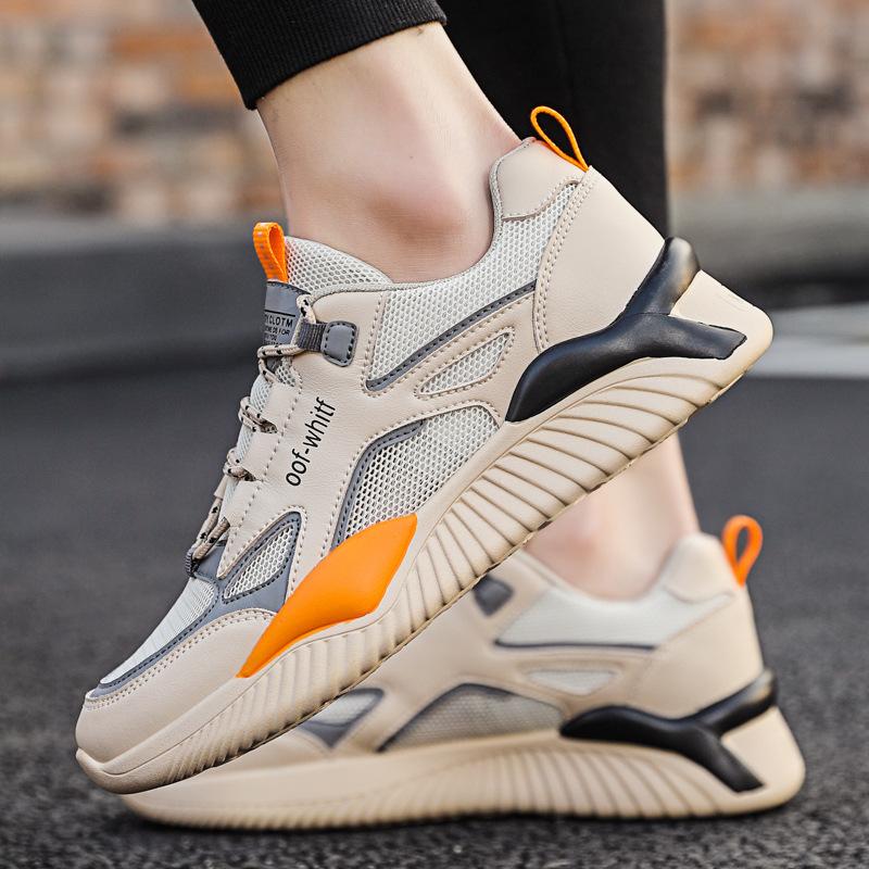 Off White Shoes Sneaks Summer Men's Shoes Breathable Sneakers Men's Trendy Student Sports and Leisure Tide Shoes