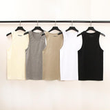 Fog Essentials Vest Fear Of God T-shirt Men and Women Fog Essentials Vest Sports Fitness Vest