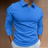 Polo Shirts Autumn and Winter Polo Shirt Long Sleeve Men
