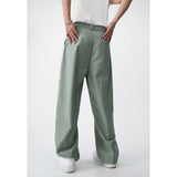 Men Suit Pants Men's Clothing Spring and Summer Loose Casual Green