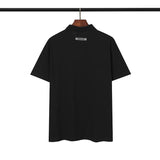 Fog T Shirt Reflective Lapel Polo Short Sleeve Cotton Tshirt Men and Women Lapel Fear Of God