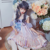 Gothic Lolita Harajuku Style Clothing Lolita Dress Donut JSK Japanese High Waist Small Skirt