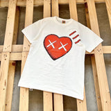 Human Made T-Shirt KAWS Co-Branded T-shirt Slub Cotton Loose Couple