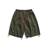 Man Summer Shorts Summer Solid Color Casual Shorts