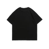 Men T Shirt Summer Casual Tops Men's Clothes Summer Wear Vintage Men's round Neck Short Sleeve Casual Loose Letter Printed T-shirt