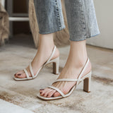 Nude Wide Fit Block Heels