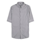 Men Shirts Slim Striped Business Casual Shirt