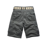 Tactics Style Men Short Summer Overalls Pants Men's Loose Multi-Pocket Large Size Casual Pants