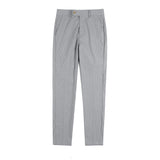 Men Trousers Summer Stripes Small Suit Pants