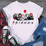 Friends Joey T Shirt Female Wish Short Sleeve T-shirt Female