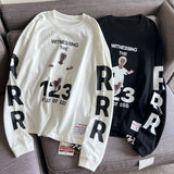 Rrr123 Sweatshirt Personality Printed Loose Sweatshirt
