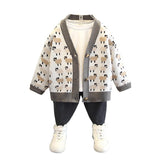 Toddler Boys Sweater Children's Cardigan Coat Sweater