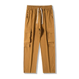 Men Cargo Pants Men's Loose Spring Boys Multi-Pocket Fashion Brand American Sports Casual Pants
